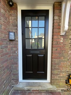 Front Door In Cambridge